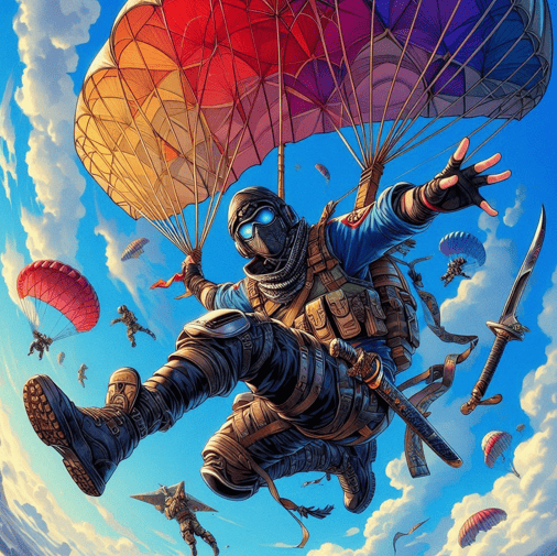 Skydiver Showdown Game Online Adu Taktik di Langit Terbuka