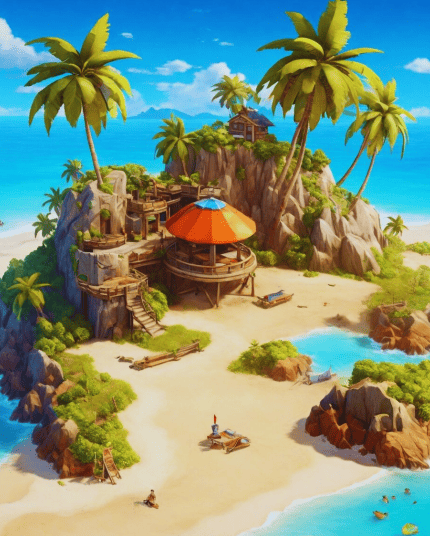 Island Life Multiplayer Petualangan Santai di Pulau Tropis