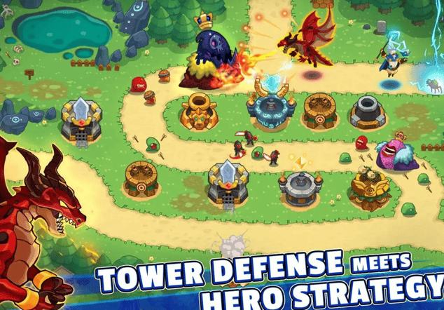Tower Siege Champions: Game Strategi Hero vs Monster